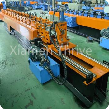 Storage Shelf Box Beam Roll Forming Machine With Flying Cut